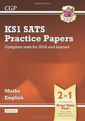 Bild des Verkufers fr New KS1 Maths and English SATS Practice Papers Pack (for the tests in 2018 and beyond) - Pack 1 zum Verkauf von WeBuyBooks