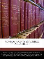 Bild des Verkufers fr Human Rights In China And Tibet zum Verkauf von moluna