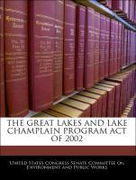 Bild des Verkufers fr The Great Lakes And Lake Champlain Program Act Of 2002 zum Verkauf von moluna