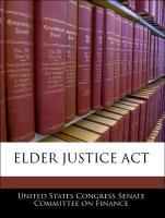 Bild des Verkufers fr Elder Justice Act zum Verkauf von moluna