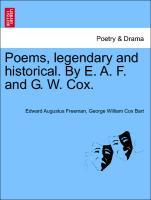 Seller image for Poems, legendary and historical. By E. A. F. and G. W. Cox. for sale by moluna