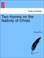 Bild des Verkufers fr Two Hymns on the Nativity of Christ. zum Verkauf von moluna