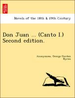 Seller image for Don Juan . (Canto I.) Second edition. for sale by moluna