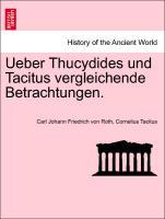 Seller image for Ueber Thucydides und Tacitus vergleichende Betrachtungen. for sale by moluna