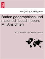 Bild des Verkufers fr Baden geographisch und malerisch beschrieben. Mit Ansichten zum Verkauf von moluna