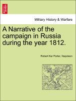 Seller image for A Narrative of the campaign in Russia during the year 1812. for sale by moluna