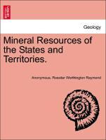 Bild des Verkufers fr Mineral Resources of the States and Territories. zum Verkauf von moluna