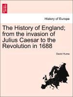 Bild des Verkufers fr The History of England from the invasion of Julius Caesar to the Revolution in 1688 VOL.V zum Verkauf von moluna