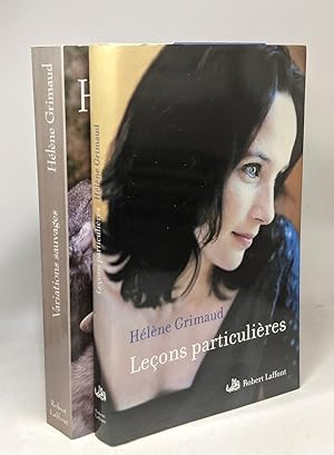 Bild des Verkufers fr Leons particulires + Variations sauvages - 2 livres zum Verkauf von crealivres