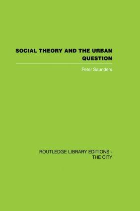 Seller image for Social Theory and the Urban Question for sale by moluna