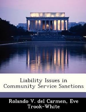 Bild des Verkufers fr Liability Issues in Community Service Sanctions zum Verkauf von moluna