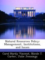 Immagine del venditore per Natural Resources Policy: Management, Institutions, and Issues venduto da moluna