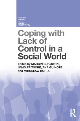 Seller image for Coping with Lack of Control in a Social World for sale by moluna