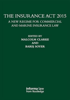 Imagen del vendedor de The Insurance Act 2015 a la venta por moluna