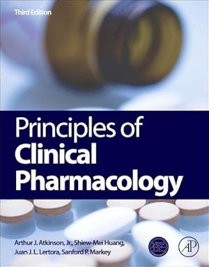 Bild des Verkufers fr Principles of Clinical Pharmacology zum Verkauf von moluna