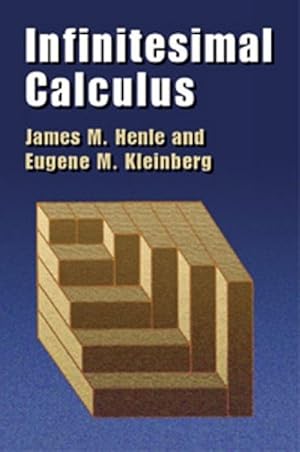 Bild des Verkufers fr Infinitesimal Calculus zum Verkauf von moluna