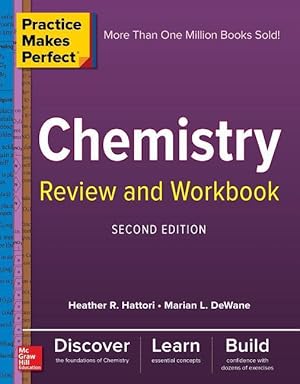 Bild des Verkufers fr Practice Makes Perfect Chemistry Review and Workbook, Second Edition zum Verkauf von moluna