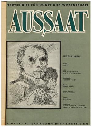 Aussaat. Zeitschrift für Kunst und Wissenschaft. 1. Jahrgang ab Heft 5 bis Heft 12.