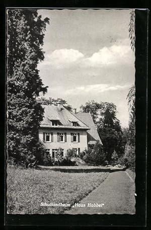 Ansichtskarte Hüinghausen ü. Plettenberg, Schullandheim Haus Habbel