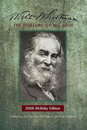 Bild des Verkufers fr Walt Whitman: The Measure of His Song zum Verkauf von moluna