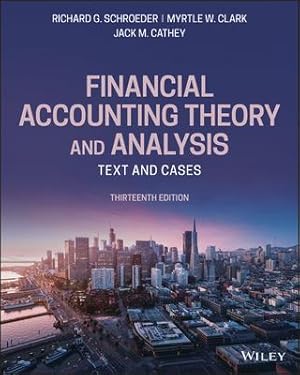 Bild des Verkufers fr Financial Accounting Theory and Analysis: Text and Cases zum Verkauf von moluna