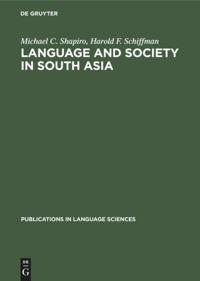 Seller image for Language and Society in South Asia for sale by moluna