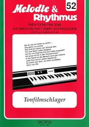 Bild des Verkufers fr Tonfilmschlager: fr E-Orgel / Keyboard zum Verkauf von moluna