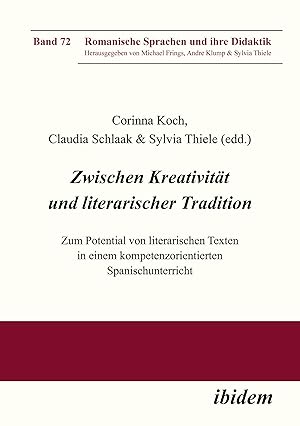 Seller image for Zwischen Kreativitaet und literarischer Tradition for sale by moluna