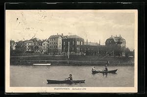 Ansichtskarte Goeppingen, Rudern auf dem Schockensee