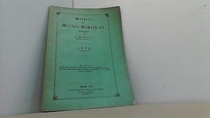 Bild des Verkufers fr Zehntes Heft. Joh. Gust. Droysen: Kriegsberichte Friedrichs des Groen aus den beiden schlesischen Kriegen. W.v.H.: Ferdinand Wilhelm Franz Baron Bolstern von Boltenstern. St.: Die Bewaffnung der Kavallerie. zum Verkauf von Antiquariat Uwe Berg