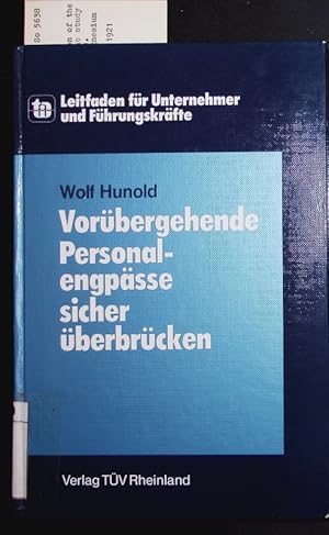 Seller image for Vorbergehende Personalengpsse sicher berbrcken. for sale by Antiquariat Bookfarm