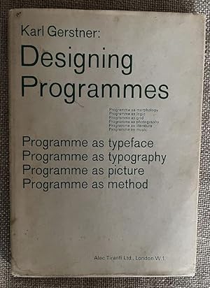 Designing Programmes