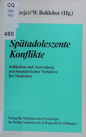 Seller image for Sptadoleszente Konflikte. for sale by Antiquariat Bookfarm