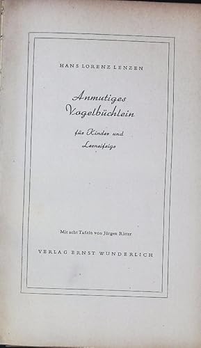 Immagine del venditore per Anmutiges Orgelbchlein. venduto da Antiquariat Bookfarm