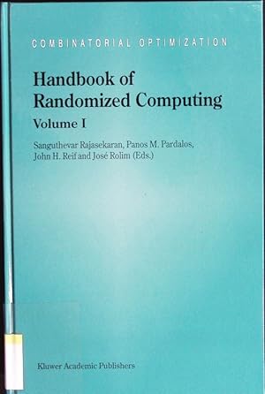 Immagine del venditore per Handbook of randomized computing. venduto da Antiquariat Bookfarm
