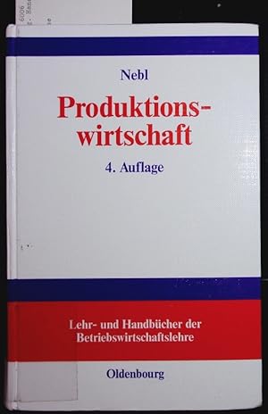 Immagine del venditore per Produktionswirtschaft. venduto da Antiquariat Bookfarm