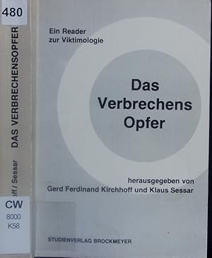 Seller image for Das Verbrechensopfer. for sale by Antiquariat Bookfarm
