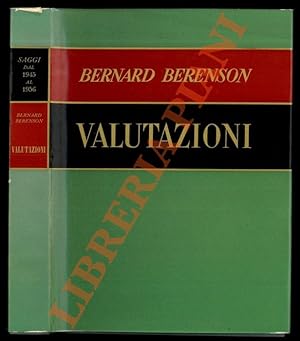 Valutazioni. 1945-1956.