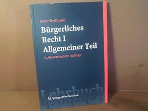 Seller image for Brgerliches Recht I: Allgemeiner Teil. (= Springers Kurzlehrbcher der Rechtswissenschaft) for sale by Antiquariat Deinbacher
