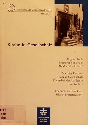 Bild des Verkufers fr Kirche in Gesellschaft. zum Verkauf von Antiquariat Bookfarm