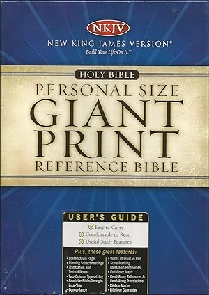 Bild des Verkufers fr The Holy Bible: Personal Size, Giant Print zum Verkauf von Elam's Books