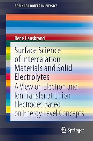 Imagen del vendedor de Surface Science of Intercalation Materials and Solid Electrolytes a la venta por moluna