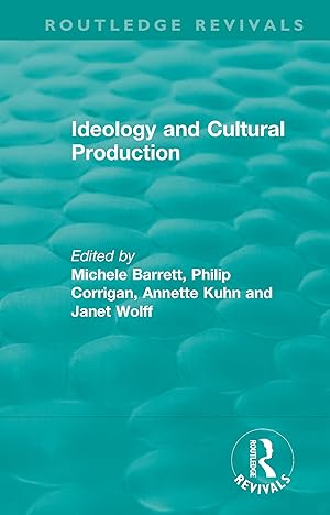 Immagine del venditore per Ideology and Cultural Production (1979) venduto da moluna