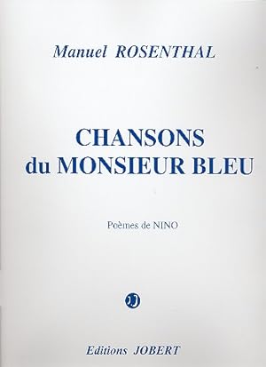 Bild des Verkufers fr Chansons du Monsieur Bleu pour chant et piano zum Verkauf von moluna