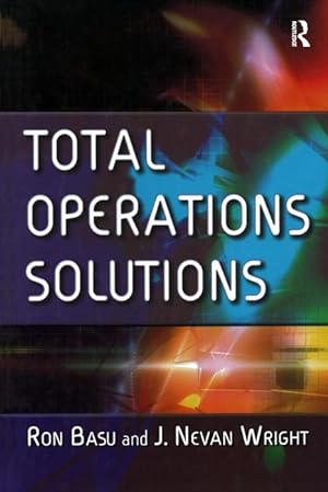 Imagen del vendedor de Total Operations Solutions a la venta por moluna