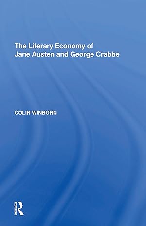 Bild des Verkufers fr The Literary Economy of Jane Austen and George Crabbe zum Verkauf von moluna