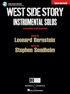Bild des Verkufers fr West Side Story Instrumental Solos: Arranged for Violin and Piano with a CD of Piano Accompaniments zum Verkauf von moluna