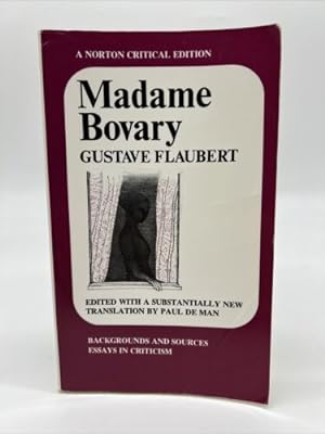 Bild des Verkufers fr Madame Bovary zum Verkauf von Dean Family Enterprise
