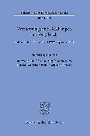 Seller image for Verfassungsentwicklungen im Vergleich. for sale by moluna