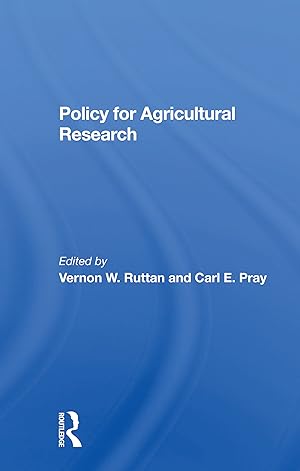 Imagen del vendedor de Policy For Agricultural Research a la venta por moluna